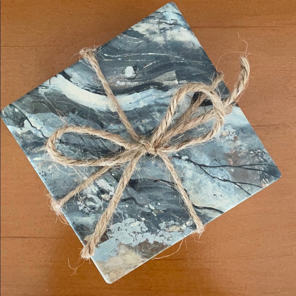 Set of 4; Thirstystone coasters